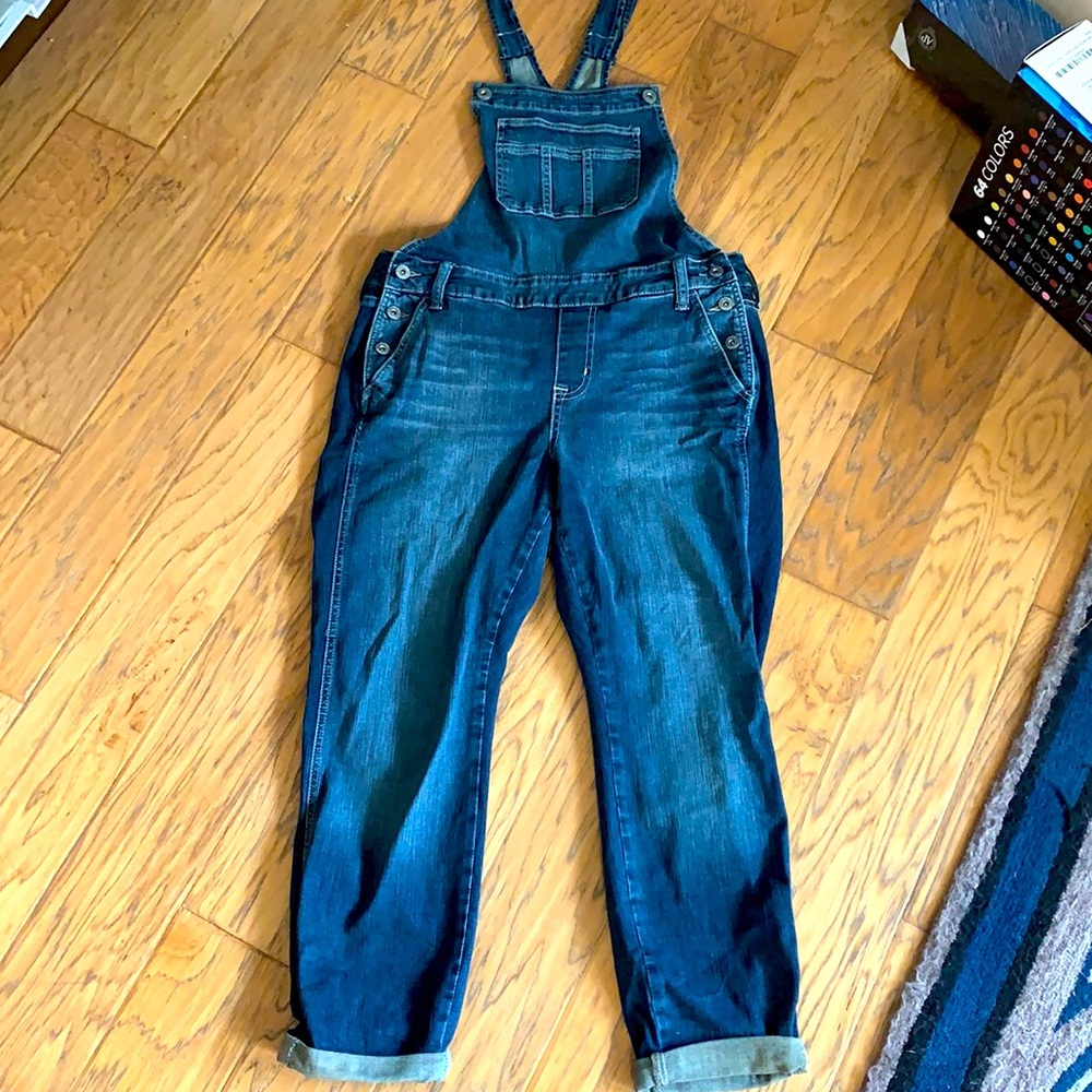 Women’s denim overalls